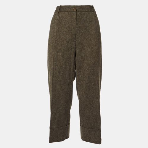 Wool Straight Leg Culottes L - Dolce & Gabbana - Modalova