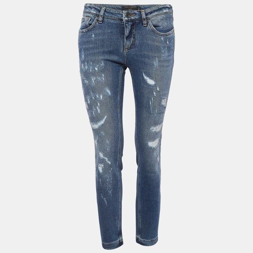 Distressed Denim Pretty Jeans S Waist 28 - Dolce & Gabbana - Modalova