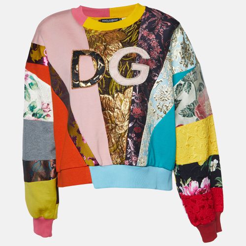 Logo Brocade Patchwork Jumper XS - Dolce & Gabbana - Modalova