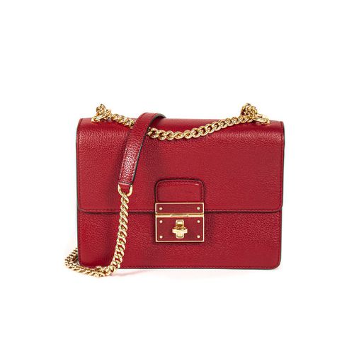 Leather Rosalia Shoulder Bag - Dolce & Gabbana - Modalova