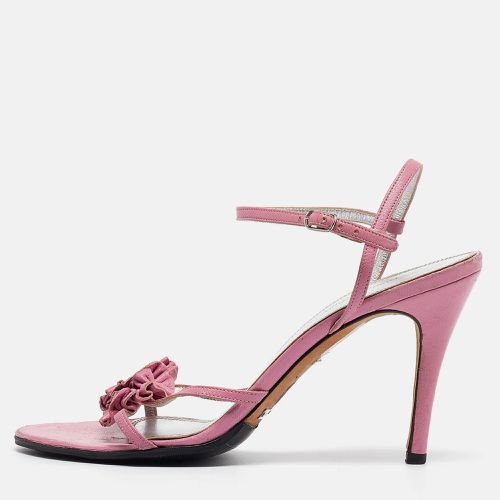 Leather Ankle Strap Sandals Size 39 - Dolce & Gabbana - Modalova