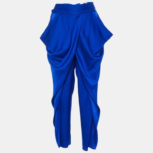 Royal Silk Waist Bow Detail Pegged Pants S - Diane Von Furstenberg - Modalova