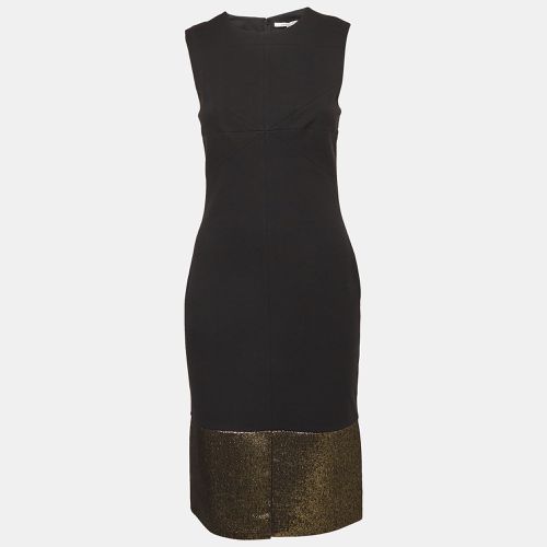 Gold Lurex and Jersey Blee Midi Dress M - Diane Von Furstenberg - Modalova