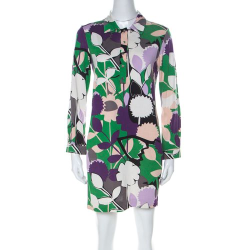 Printed Silk Jersey Nicole Tunic M - Diane Von Furstenberg - Modalova