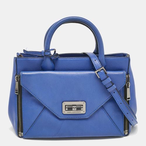 Leather Secret Agent Tote - Diane Von Furstenberg - Modalova