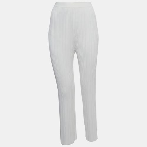 Ivory Ribbed Knit Pants M - Dion Lee - Modalova