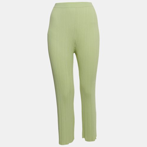 Mint Ribbed Knit Pants M - Dion Lee - Modalova