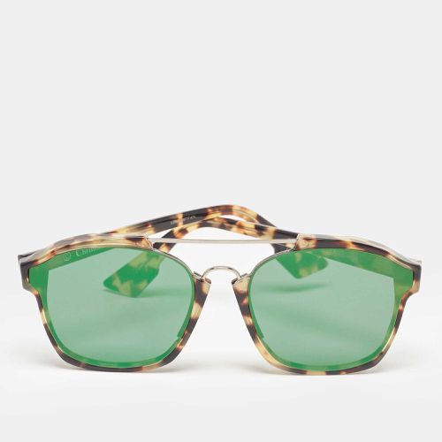 Tortoise/Green Abstract Mirror Aviators Sunglasses - Dior - Modalova