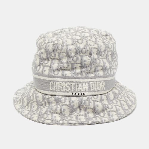 Christian Oblique Jacquard Bucket Hat - Dior - Modalova