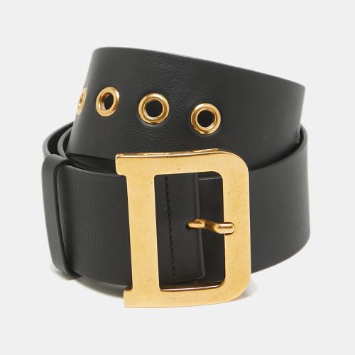 Leather quake Buckle Belt 80CM - Dior - Modalova