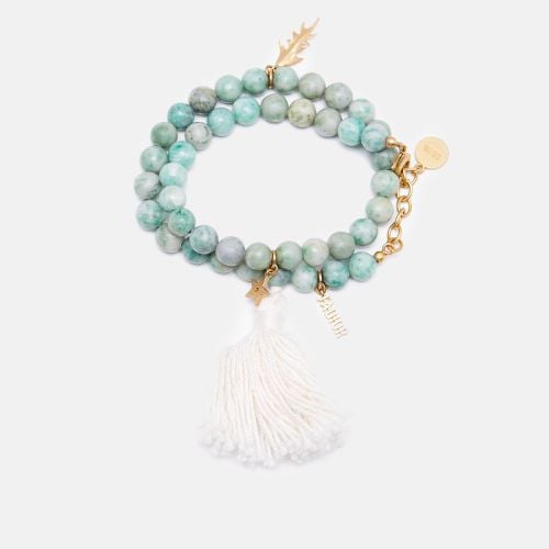 Jasper Bead Jardin Tone Double Wrap Bracelet - Dior - Modalova