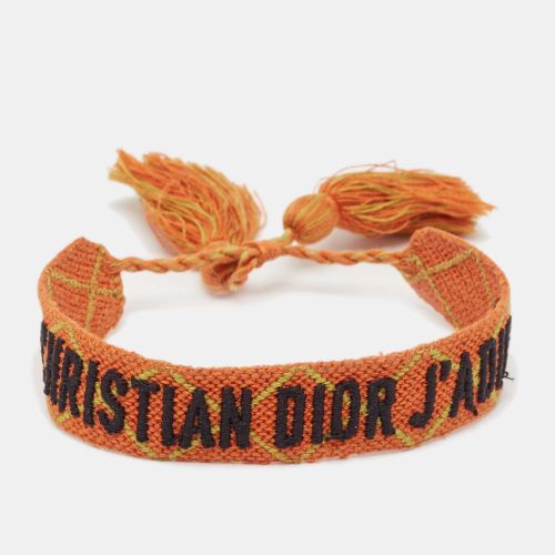 J'A Woven Fabric Friendship Bracelet - Dior - Modalova