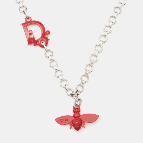 Bee Logo Resin Tone Necklace - Dior - Modalova