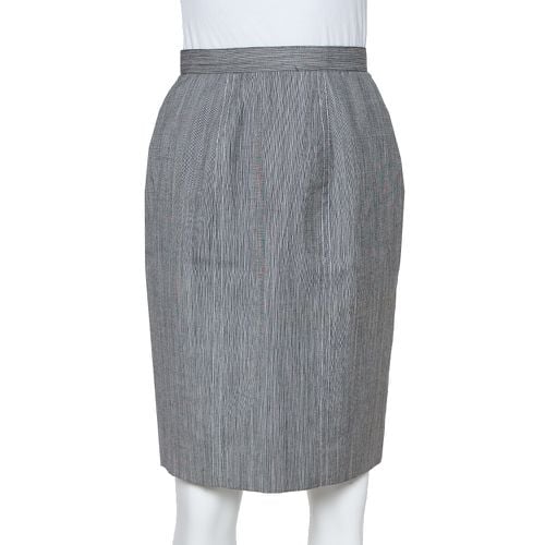 Christian Wool High Waist Pencil Skirt M - Dior - Modalova