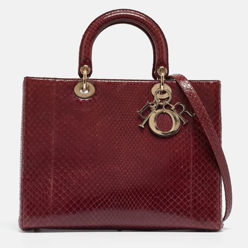 Python Large Lady Tote - Dior - Modalova