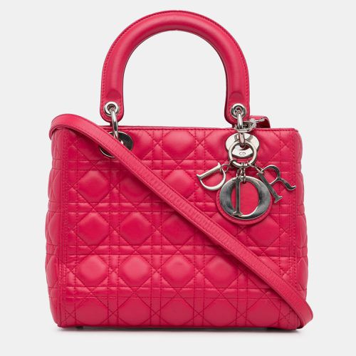 Medium Lambskin Cannage Lady - Dior - Modalova