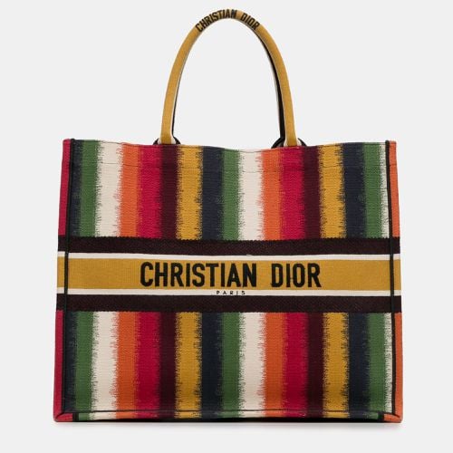 Dior Large Striped Book Tote - Dior - Modalova