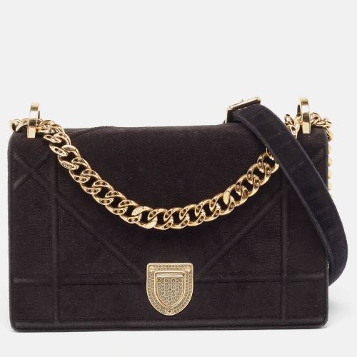 Velvet Small ama Crystals Shoulder Bag - Dior - Modalova