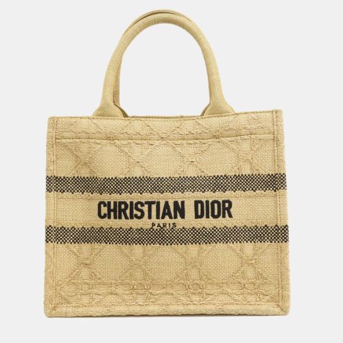 Raffia Small Book Tote Tote Bag - Dior - Modalova