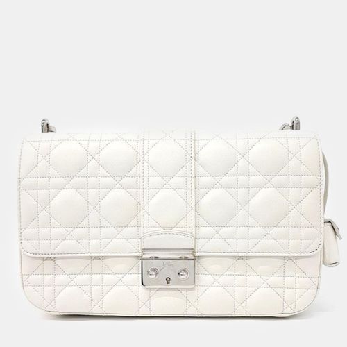 Cannage Leather Miss Medium Flap Bag - Dior - Modalova