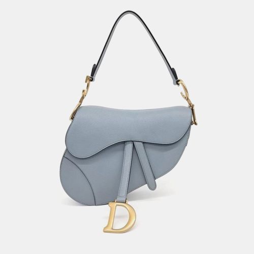 Leather Saddle Shoulder Bag - Dior - Modalova