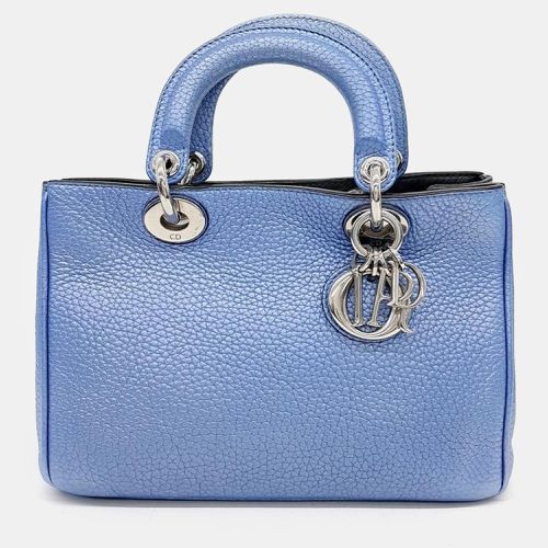 Christian Grained Leather issimo Mini Tote Bag - Dior - Modalova