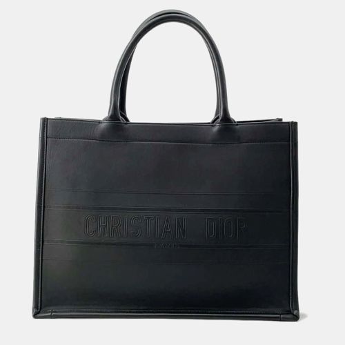 Leather Medium Book Tote Tote Bag - Dior - Modalova