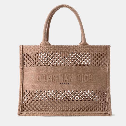 Canvas Medium Mesh Book Tote Tote Bag - Dior - Modalova