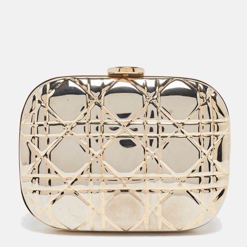 Cannage Metal Frame Clutch - Dior - Modalova