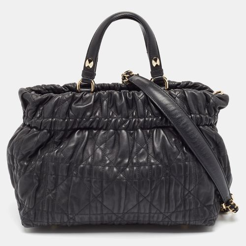 Cannage Leather Delices Gaufre Tote - Dior - Modalova