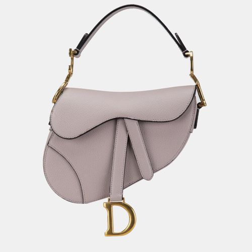 Calfskin Leather Mini Saddle Bag - Dior - Modalova