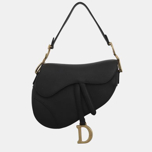 Christian Leather Saddle Bag - Dior - Modalova