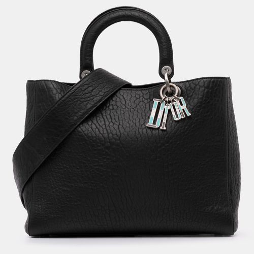 Large Canyon Grained Lambskin Lady Bag - Dior - Modalova