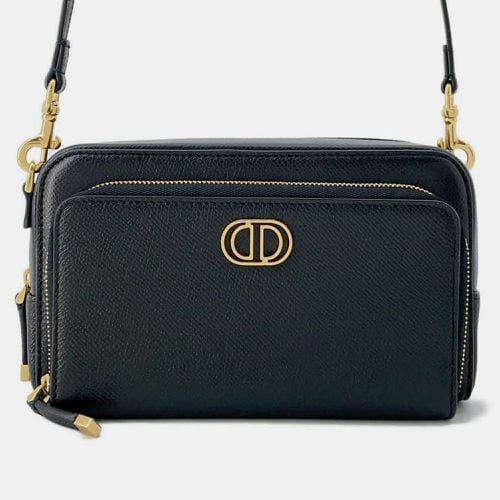 Leather Karo double pouch - Dior - Modalova