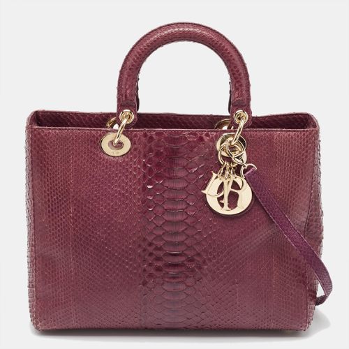 Python Large Lady Tote - Dior - Modalova