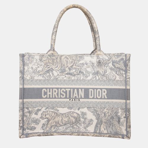 Toile de Jouy Canvas Medium Book Tote bag - Dior - Modalova