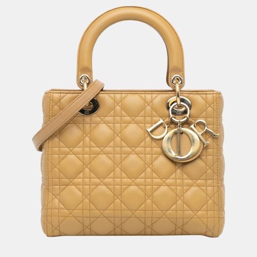 Medium Lambskin Cannage Lady - Dior - Modalova