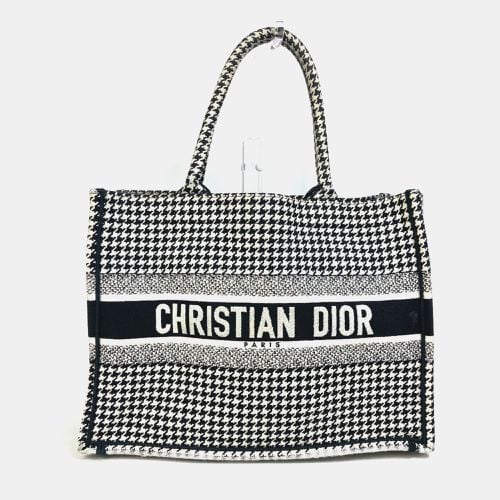 Black Houndstooth Tote Bag - Dior - Modalova