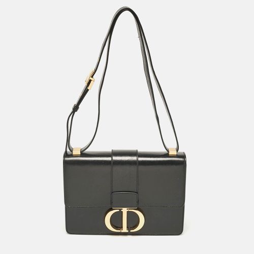 Glossy Leather Montaigne 30 Flap Shoulder Bag - Dior - Modalova