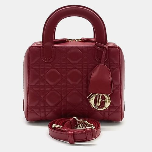 Dior Red Leather Lily Bag - Dior - Modalova