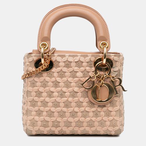 Leather and Suede Mini Beaded Ribbon Lady - Dior - Modalova