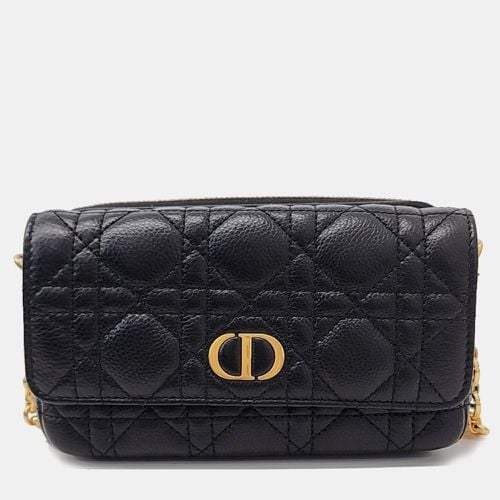 Leather Caro Chain Pouch Bag - Dior - Modalova