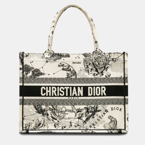 Canvas Small Zodiac Book Tote Bag - Dior - Modalova