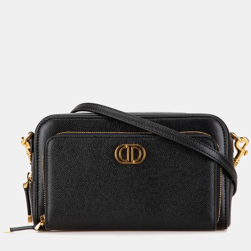 Calf Leather Grained Caro Double Pouch - Dior - Modalova