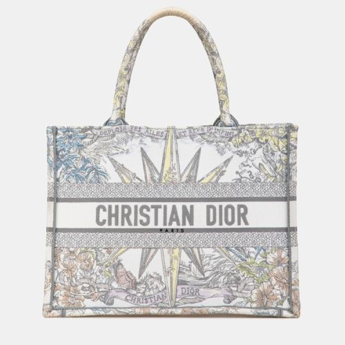 Christian Multicolor Jacquard Reve D'Anfini Book Tote Bag - Dior - Modalova