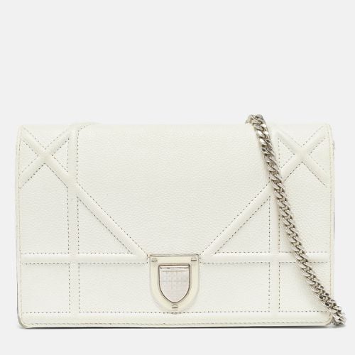 Cannage Leather ama Wallet On Chain - Dior - Modalova