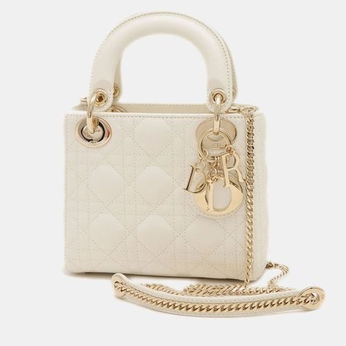 Christian Lady Chain Shoulder Bag Lambskin - Dior - Modalova