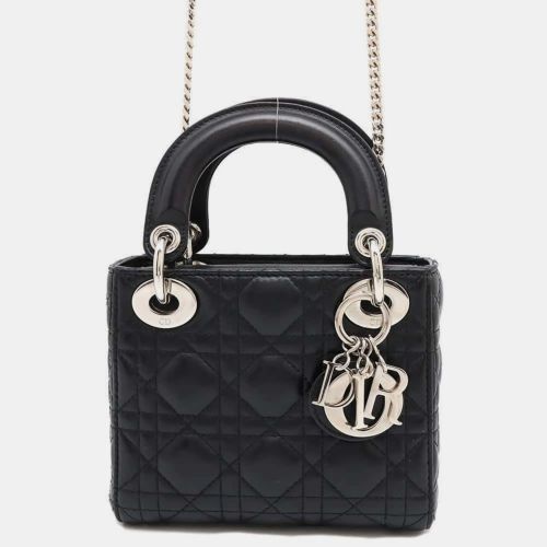 Lambskin Leather Lady Tote Bag - Dior - Modalova