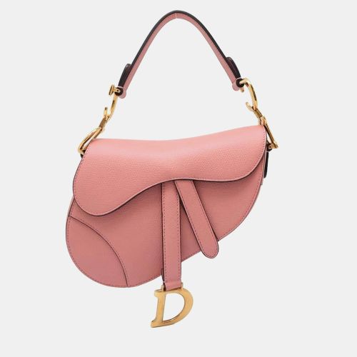 Leather Saddle Shoulder Bag - Dior - Modalova