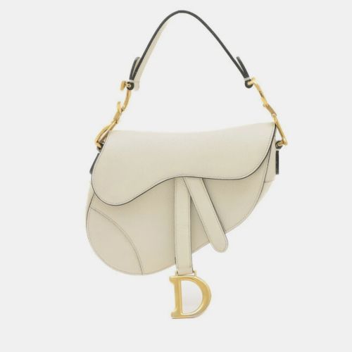 Christian Leather Saddle Shoulder Bag - Dior - Modalova